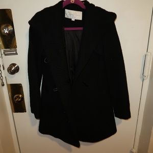Jessica Simpson woven winter coat w/ hood
